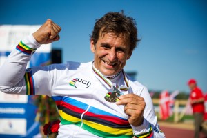 Nottwil (SUI) 2nd August 2015. UCI Para-Cycling Road World Championship 2015 - Road race - BMW Ambassador Alessandro Zanardi (ITA). This image is copyright free for editorial use © BMW AG
